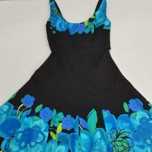 Floral Fit and Flare Dress